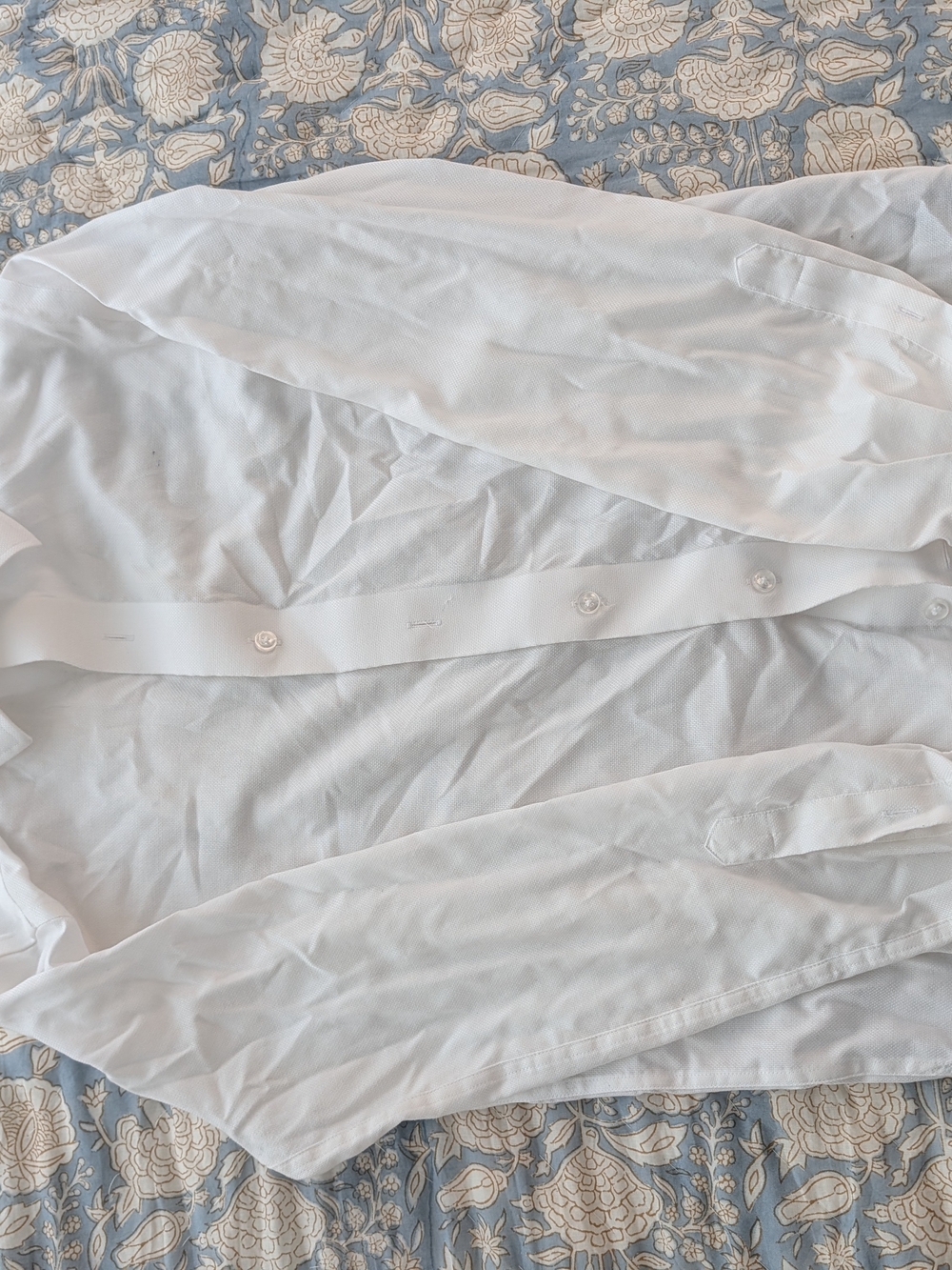Lorenzo Uomo White Trim Fit Dress Shirt